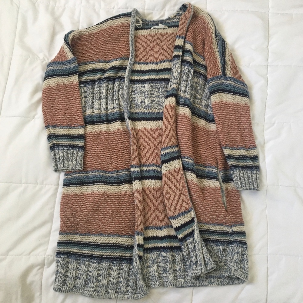 American Eagle Long Cardigan